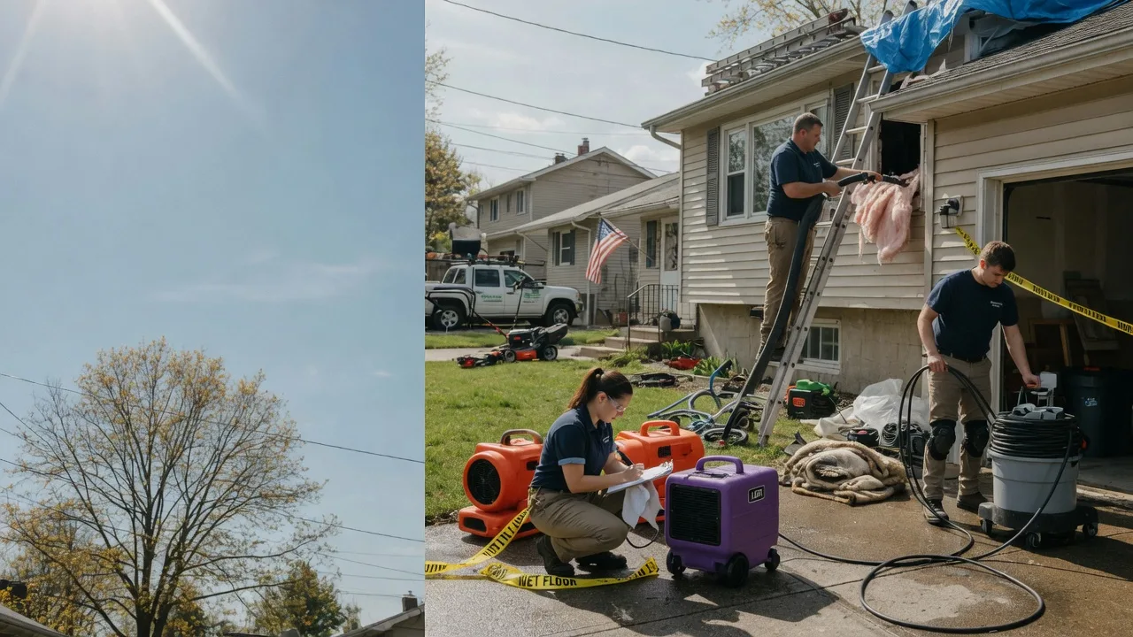 Emergency Water Removal in Amlin, OH near me